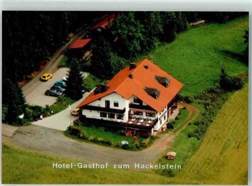 Fuchsmühl Hotel-Gasthaus zum Hackelstein Fliegeraufnahme