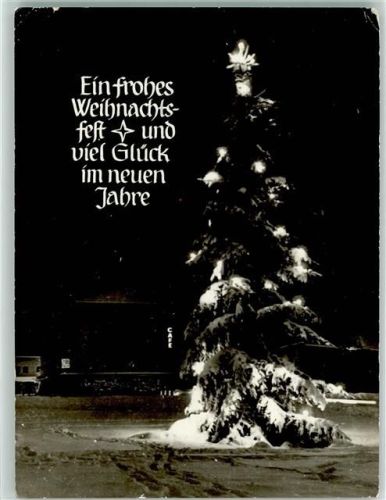 Waldkraiburg Cafe Weihnachtsbaum Winter Nachtaufnahme