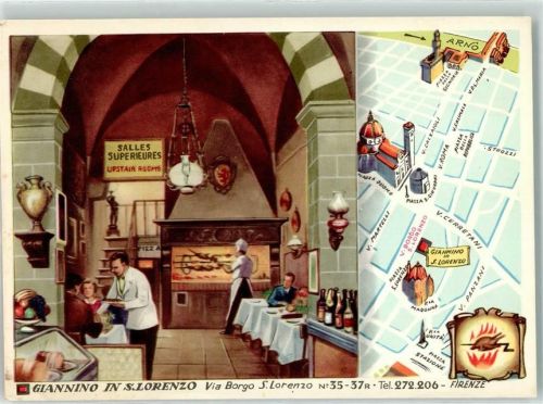 Firenze Gasthaus Giannino in S. Lorenzo Via Borgo