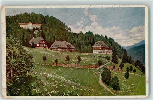 Stolzalpe Kinderheilstätte der Landes-Sonnenheilstätten sign. Otto Stoitzner