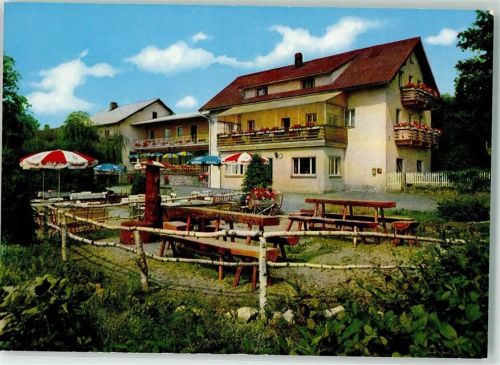 92681 W8488 Pfaben Foto AK Gasthaus Zrenner Naturpark Steinwald