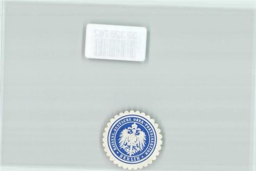 Berlin, unsortiert Postwesen Kaiserl. Deutsche Ober-Postdirektion Berlin