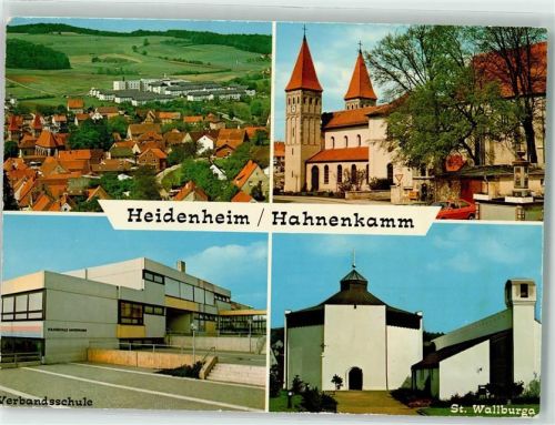 Heidenheim Kirche St. Walburga Verbandsschule Münster St. Wunibald