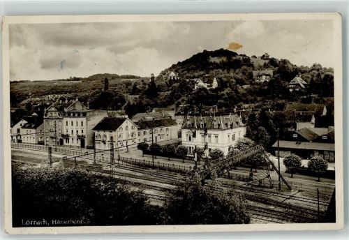 Lörrach Hünerberg Gleise Brücke