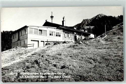 St. Johann Alpengasthaus Angerer Alm 1300 m Kitzbüheler Horn Gasthaus