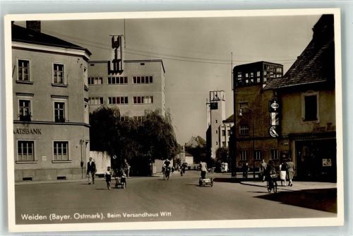 Weiden Tankstelle Esso Versandhaus Witt Fahrrad
