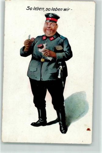 1916 Soldat So leben so leben wir