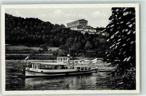 Donaustauf Walhalla Donau Ausflugsschiff