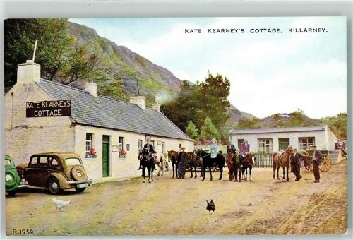Killarney Kate Kearney´s Cottage Pferde Auto Huhn