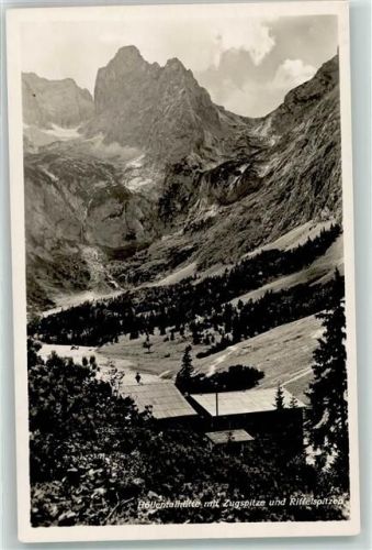 Hammersbach Höllentalhütte Zugspitze Riffelspritzen