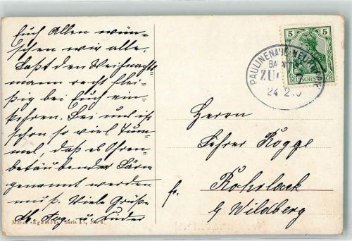 Paulinenaue - Neuruppin Zug 7 Bahnpoststempel