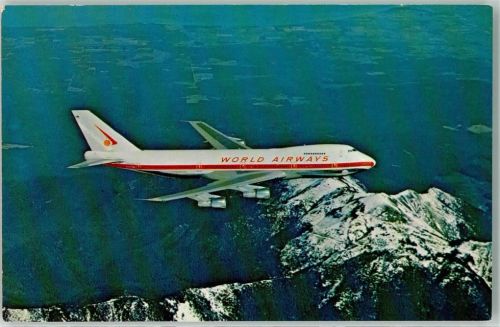 Washington D.C. World Airways Boeing 747C Jetliners