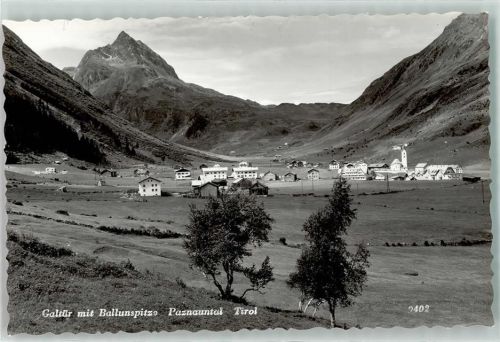 Galtür Ballunspitze Paznauntal Kirche