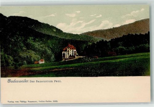 Badenweiler Sanatorium Paul