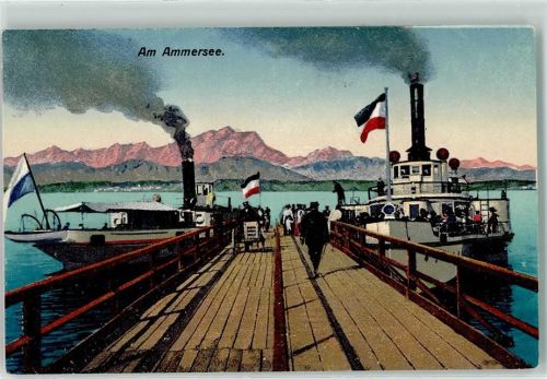 Schiffe Personendampfer Ammersee