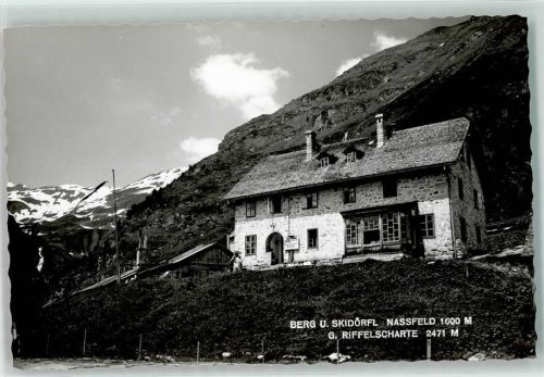 Nassfeld Berg u. Skidörfl gegen Riffelscharte