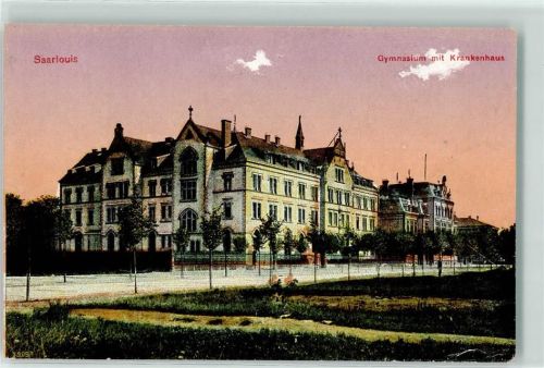 66740 W6630 Saarlouis 1919 - Gymnasium Krankenhaus