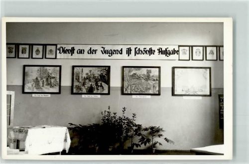 Leibnitz Dienst a.d. Jugend ist Schönste Aufgabe 2. Ausstellung 50 Jahrfeier Volksschule Ort handschriftlich