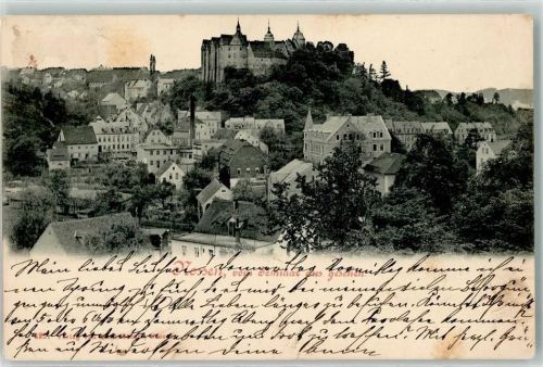 Nossen 1901 Schloß Nossen