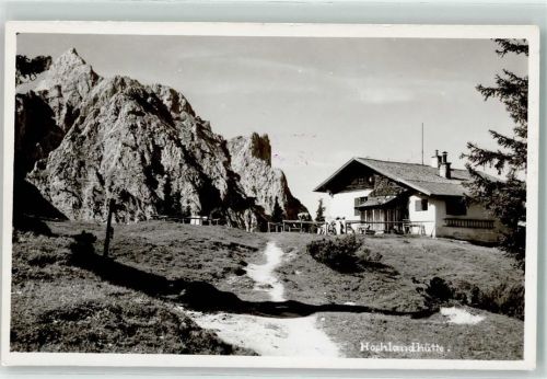 Hochlandhütte Wörner 1630 m Hüttenstempel