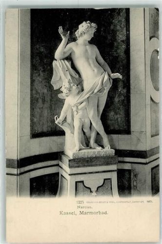 Kassel 1901 Marmorbad Narziss Nr. 1225