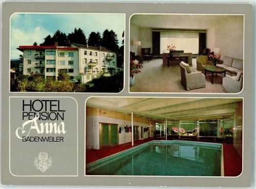 Badenweiler Hotel Anna Aufenthaltsraum Schwimmbad