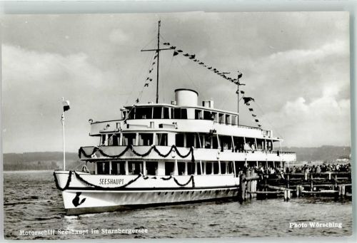 Starnberg Photo Wörsching - M.S. Seeshaupt AK