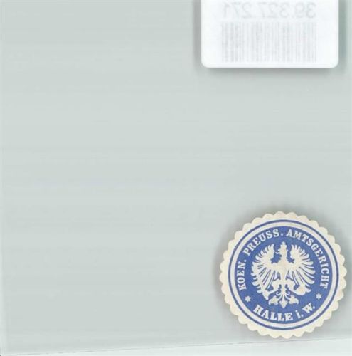 Halle Koen. Preuss Amtsgericht Halle i. W.