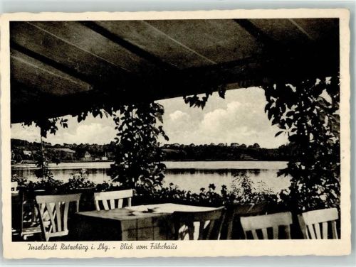 Ratzeburg Blick vom Gasthaus Fährhaus am Küchensee