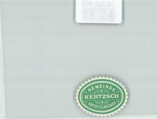 Kertzsch Postwesen Gemeinde Kertzsch Amtsh. Glauchau
