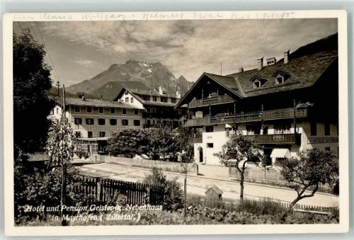 6290 Mayrhofen - Hotel und Pension Geisler mit Nebenhaus
