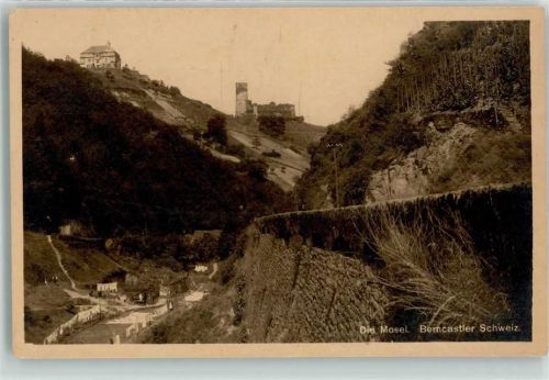Bernkastel 1921 Burg Ruine