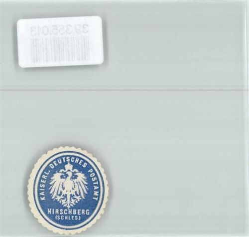 Hirschberg im Riesengebirge Kaiserl. Deutsches Postamt Hirschberg Schles.