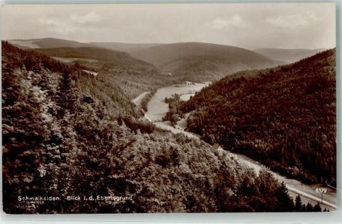 98574 O6080 Schmalkalden - Blick in den Ebertsgrund