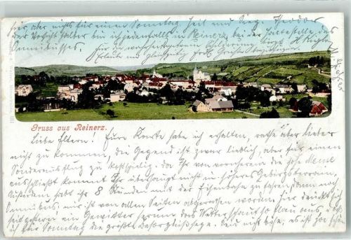 Bad Reinerz 1901 Gruss Kirche