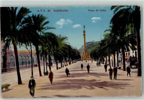 Barcelona Paseo de Colon