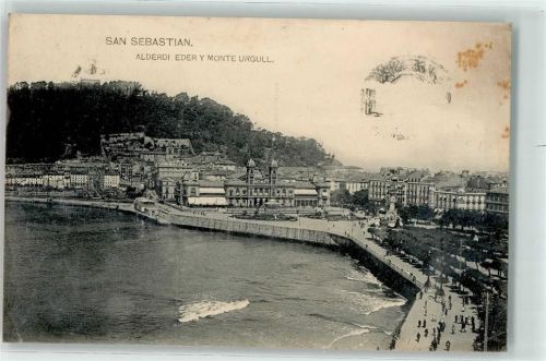 San Sebastian Alderdi Eder y Monte Urgull