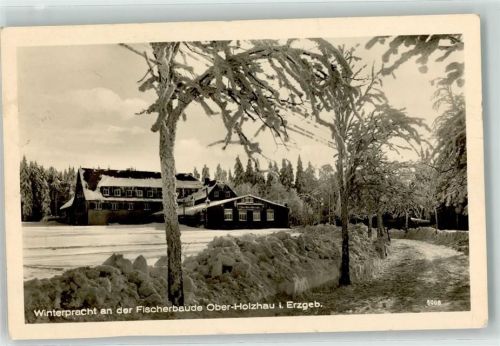Holzhau Ober-Holzhau Fischerbaude Winter