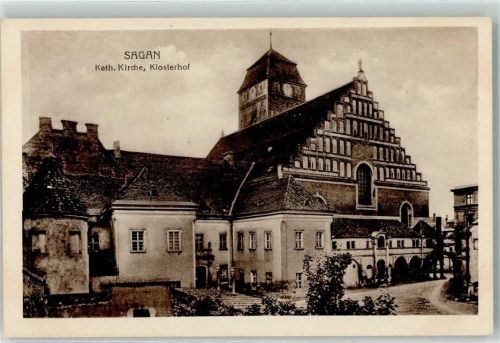 Sagan Kath. Kirche Klosterhof