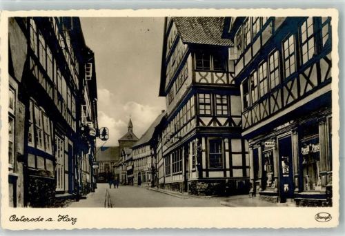 Osterode 1941 Schloßkirche St. Jacobi Rollberg