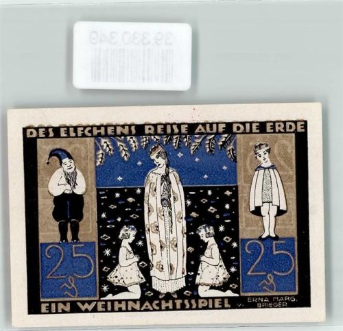 Langeln Notgeld der Gemeinde Langeln Amtsbezirk Hemdingen 25 Pfennig Nr 16140