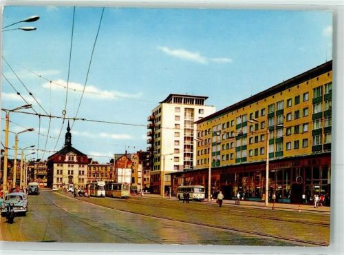 Gera Straße der Republik Straßenbahn