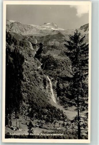Mallnitz Seebachtal Ankogelwasserfall