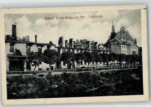 Kalisch Kalisz 1915 - Fischstraße