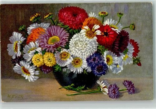 Blumen in Vase Stilleben