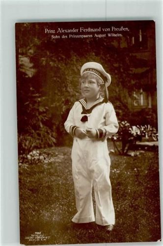 Sohn Prinz Alexander Ferdinand
