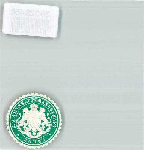 Borna K.S. Amtshauptmannschaft Borna