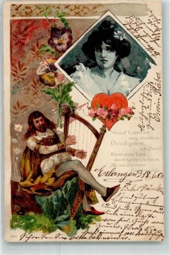 1901 Frau Herz Spruch