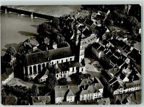 Bad Säckingen St. Fridolins-Münster Fliegeraufnahme