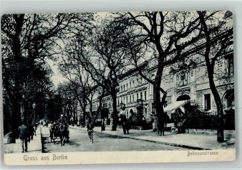 Tiergarten 1906 Bellevuestraße